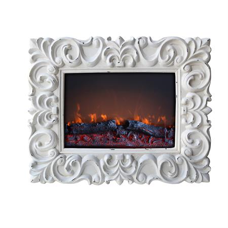 caminetto elettrico stile shabby chic 1400 1800w caminetto elettrico stile shabby chic 1400 1800w